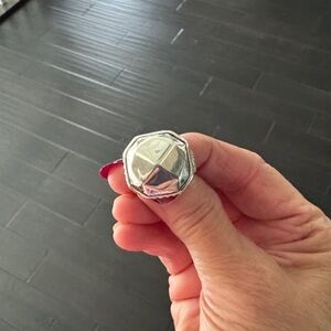 LAGOS Sterling Silver Geometric Ring Size 7